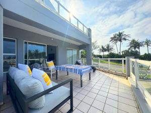 Balcony lounge area